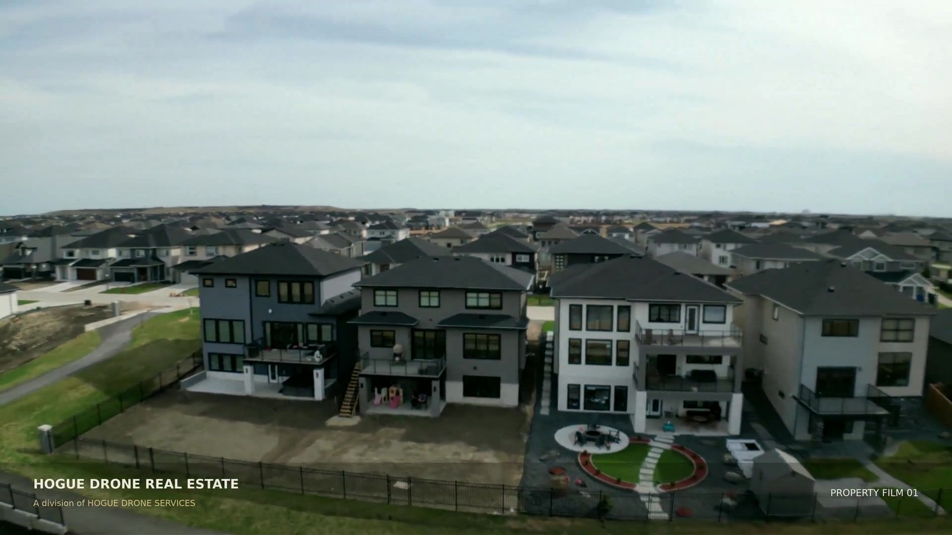 House featured in the HOGUE DRONE SERVICES real estate film collection