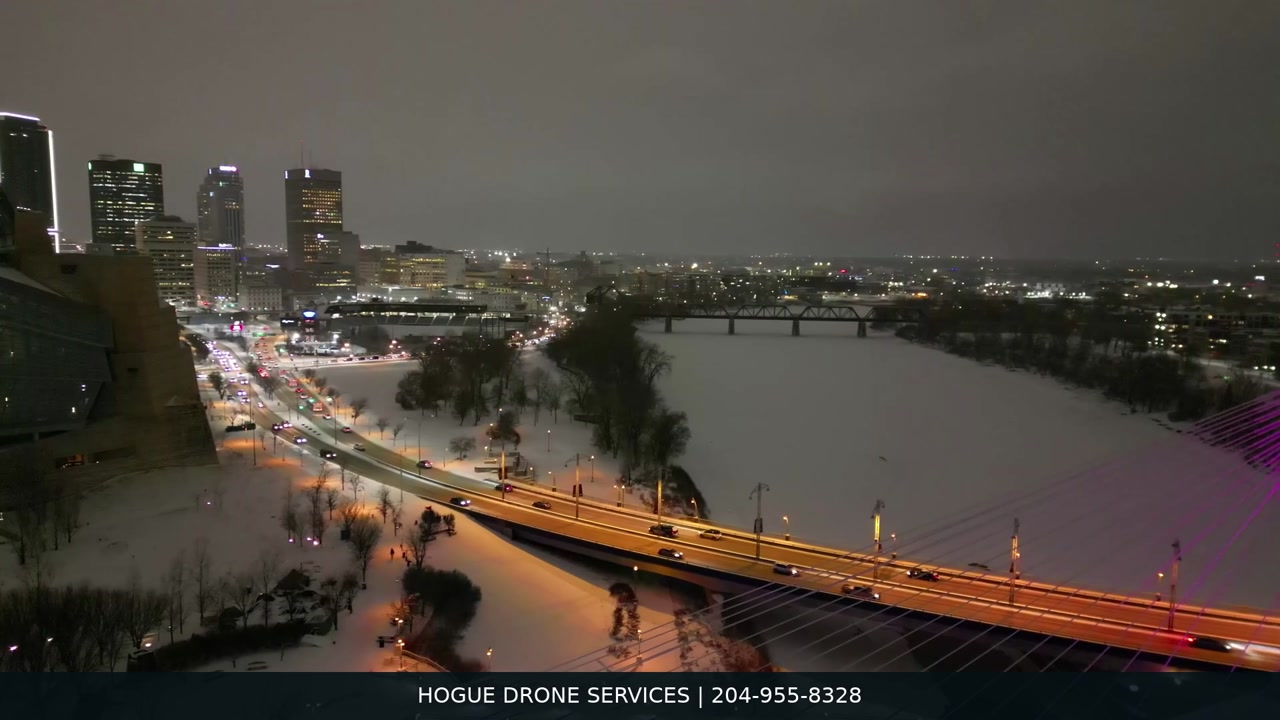 Winnipeg at Night — video preview